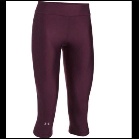 under armour burgundy leggings